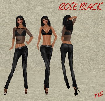 Second Life Marketplace - MS: Rose Black